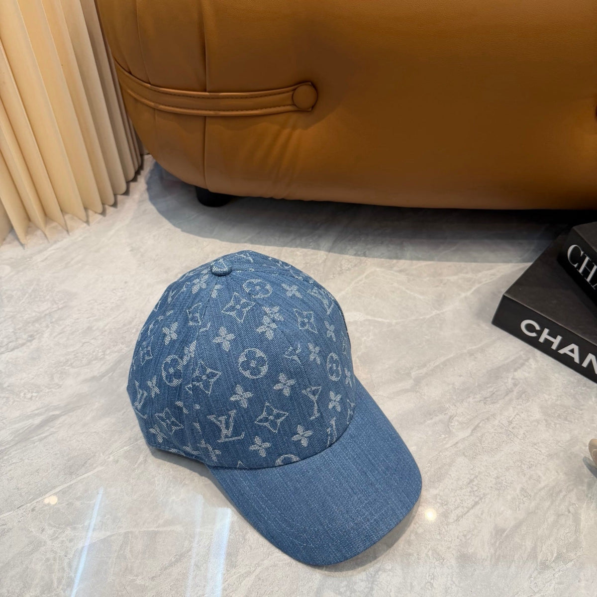 Louis Vuitton Denim Monogram Baseball Cap - image 7