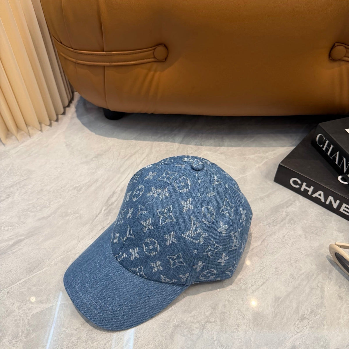 Louis Vuitton Denim Monogram Baseball Cap - image 5