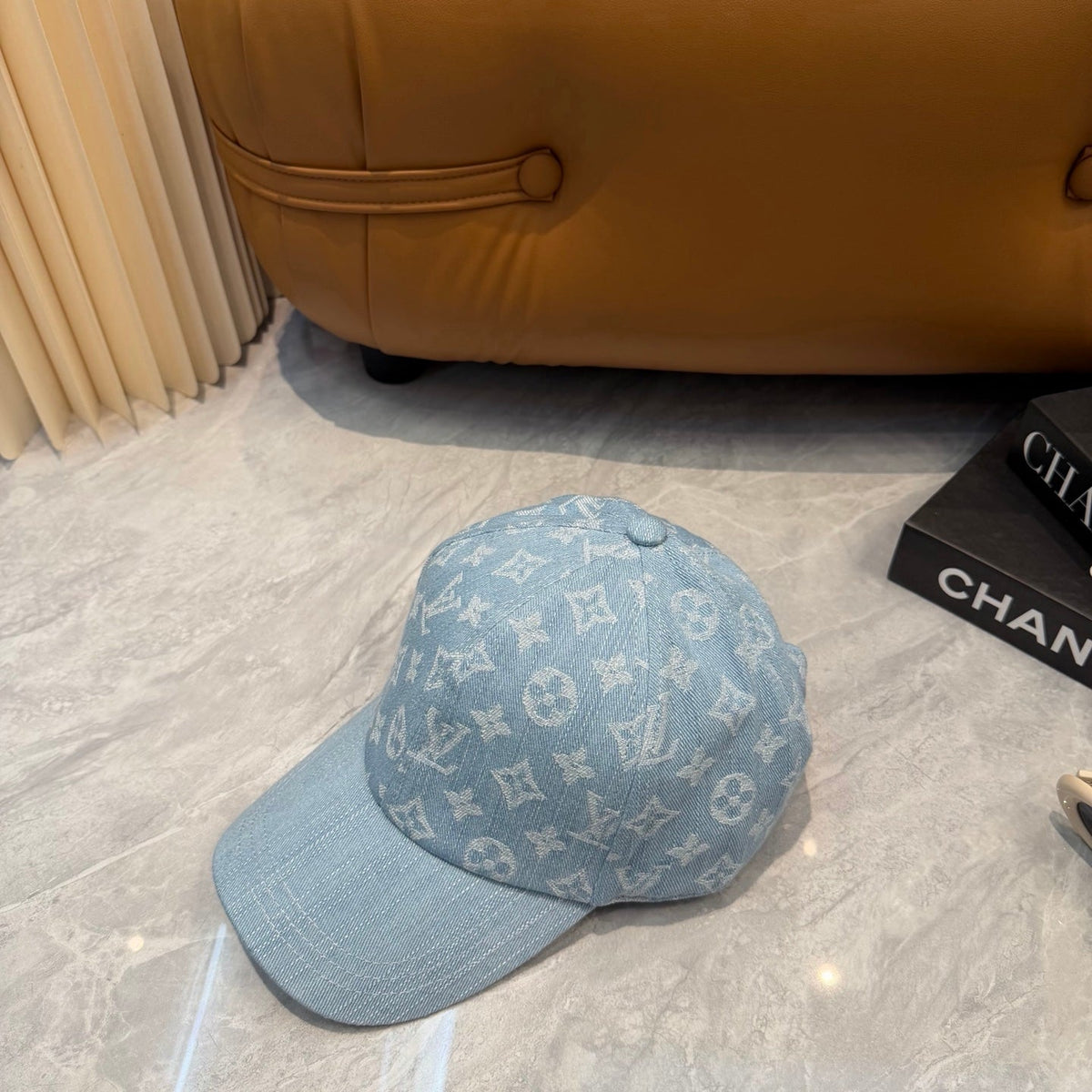 Louis Vuitton Denim Monogram Baseball Cap - image 5