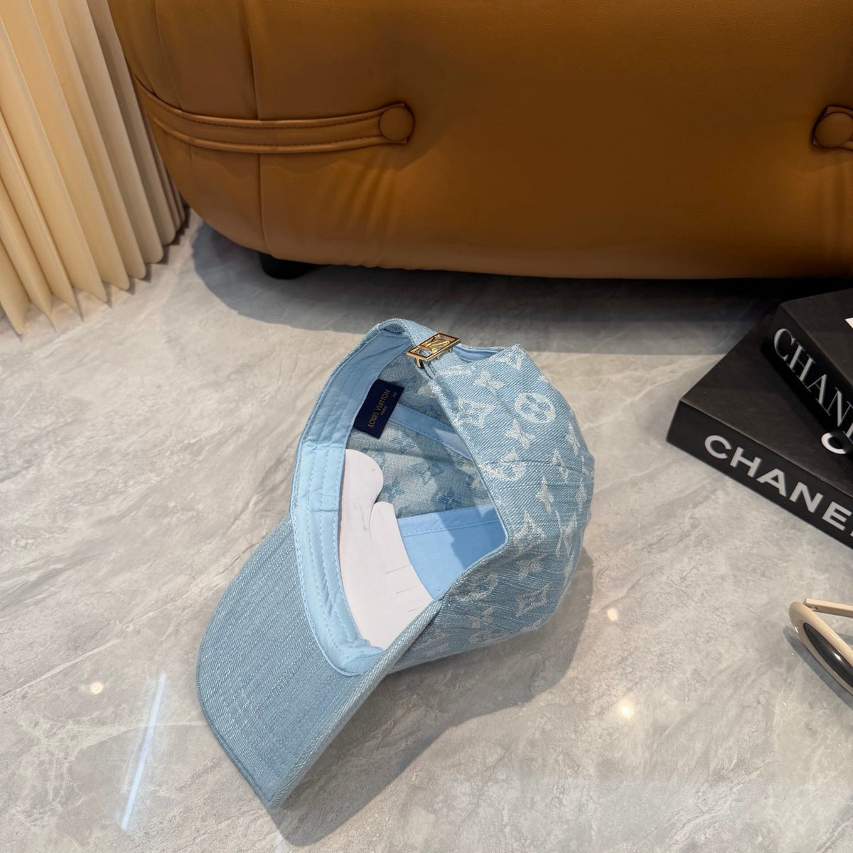 Louis Vuitton Denim Monogram Baseball Cap - image 3