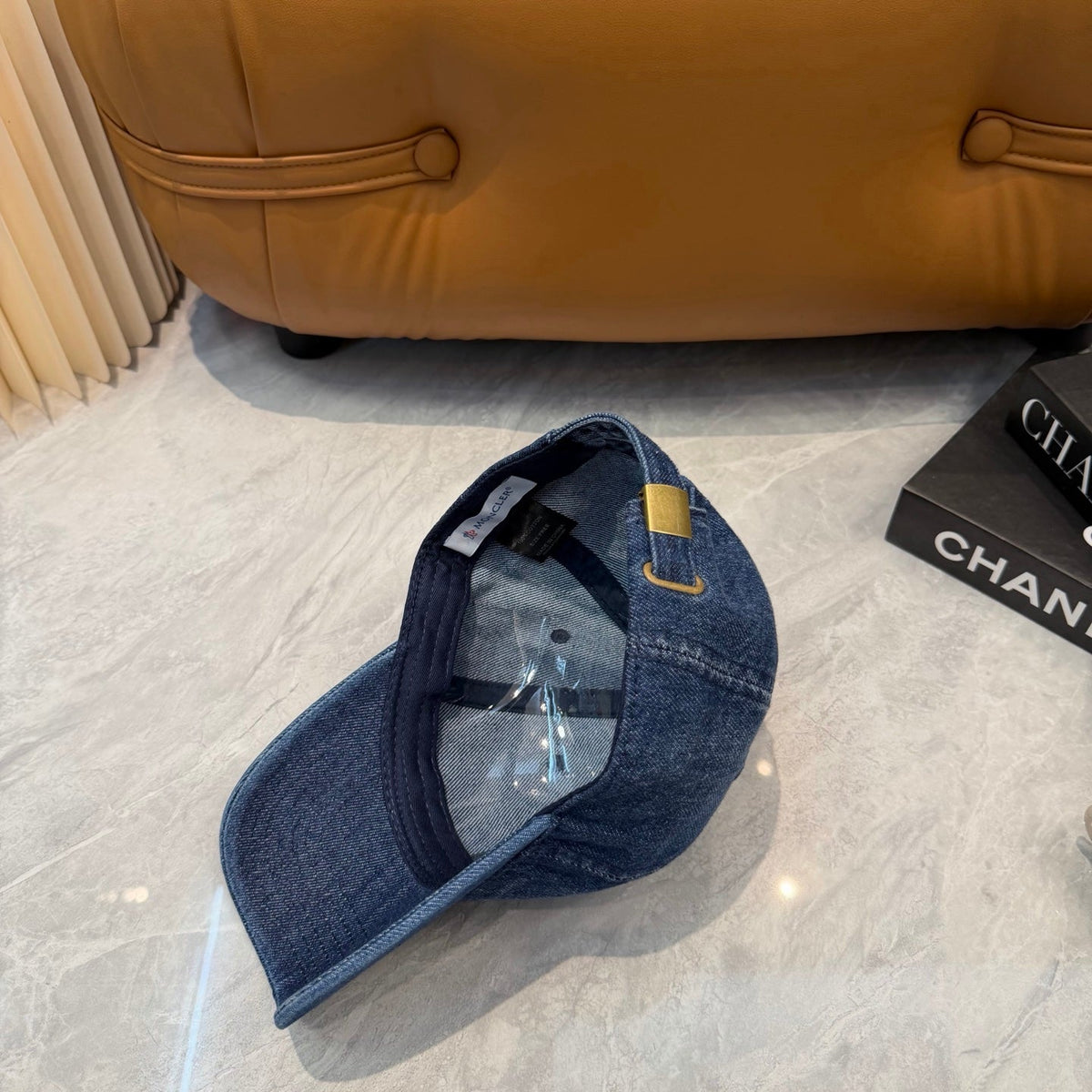 Moncler Denim Baseball Cap - image 3