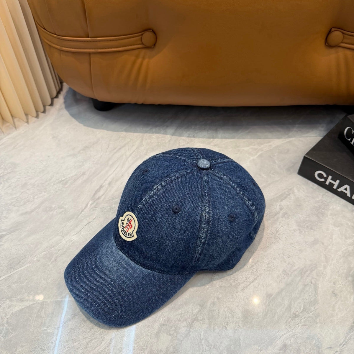 Moncler Denim Baseball Cap - image 5