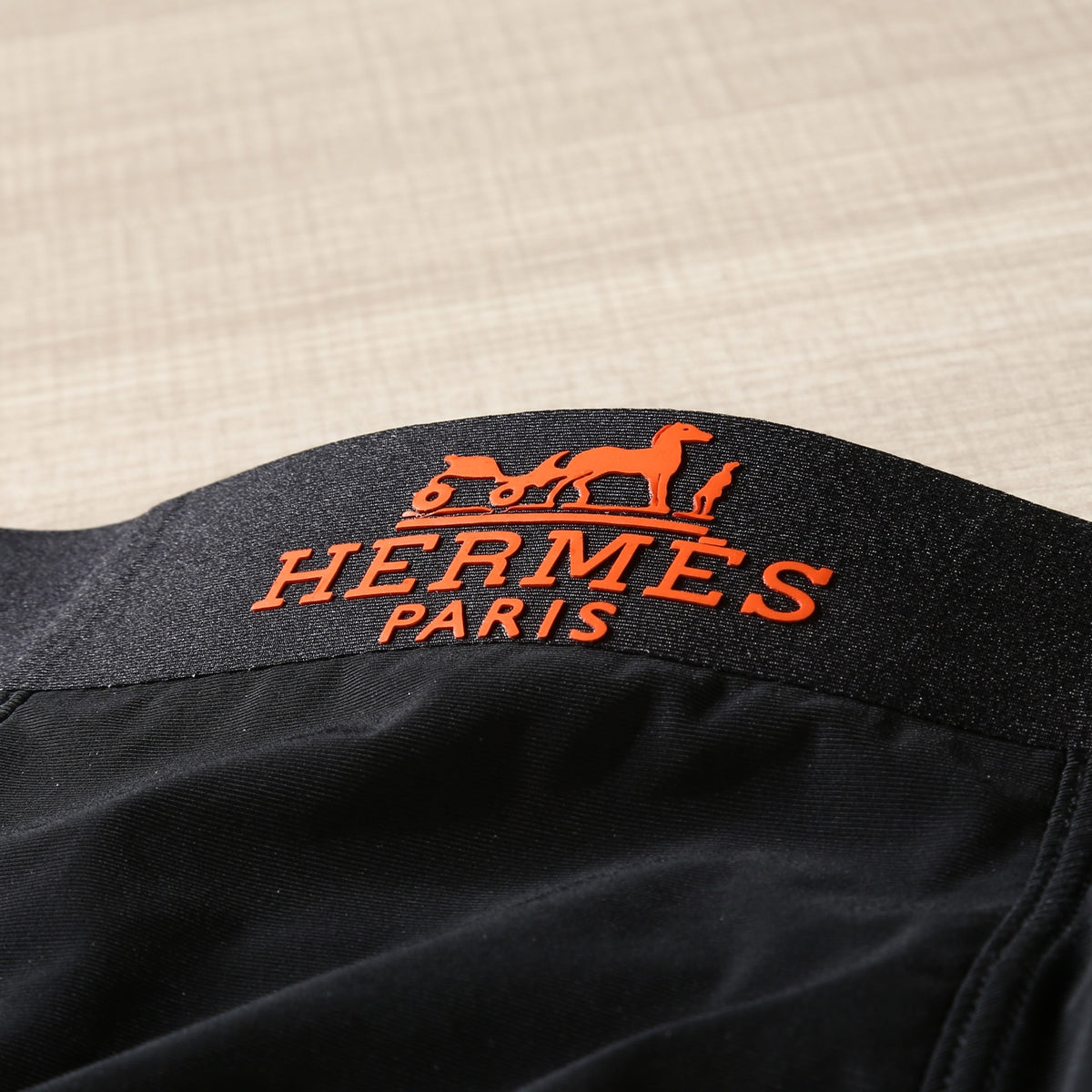 Hermès Black Grey Blue Small Orange Waist Motif Boxer Briefs, image 9
