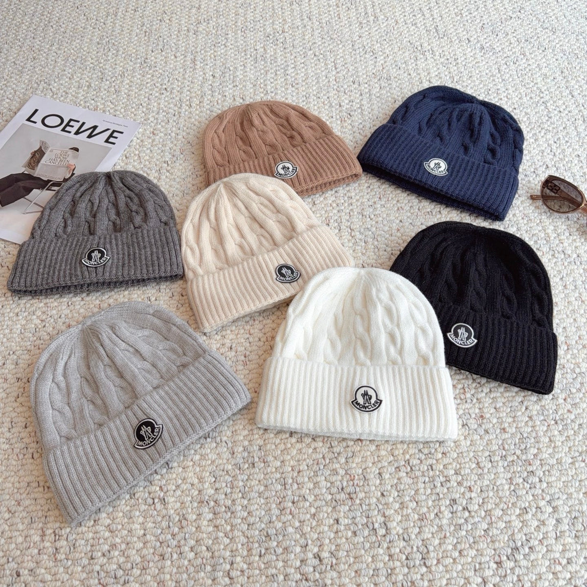Moncler Cable Knit Beanie - image 8