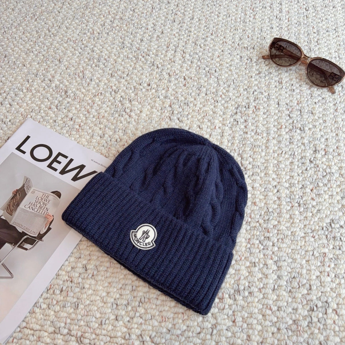 Moncler Cable Knit Beanie - image 5