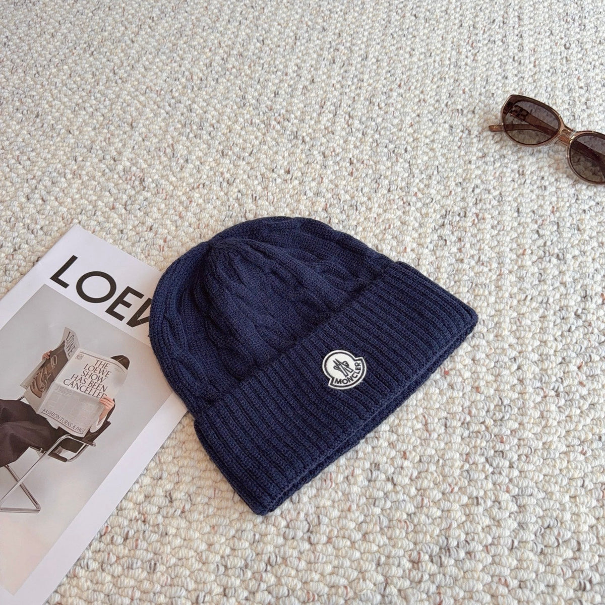 Moncler Cable Knit Beanie - image 6