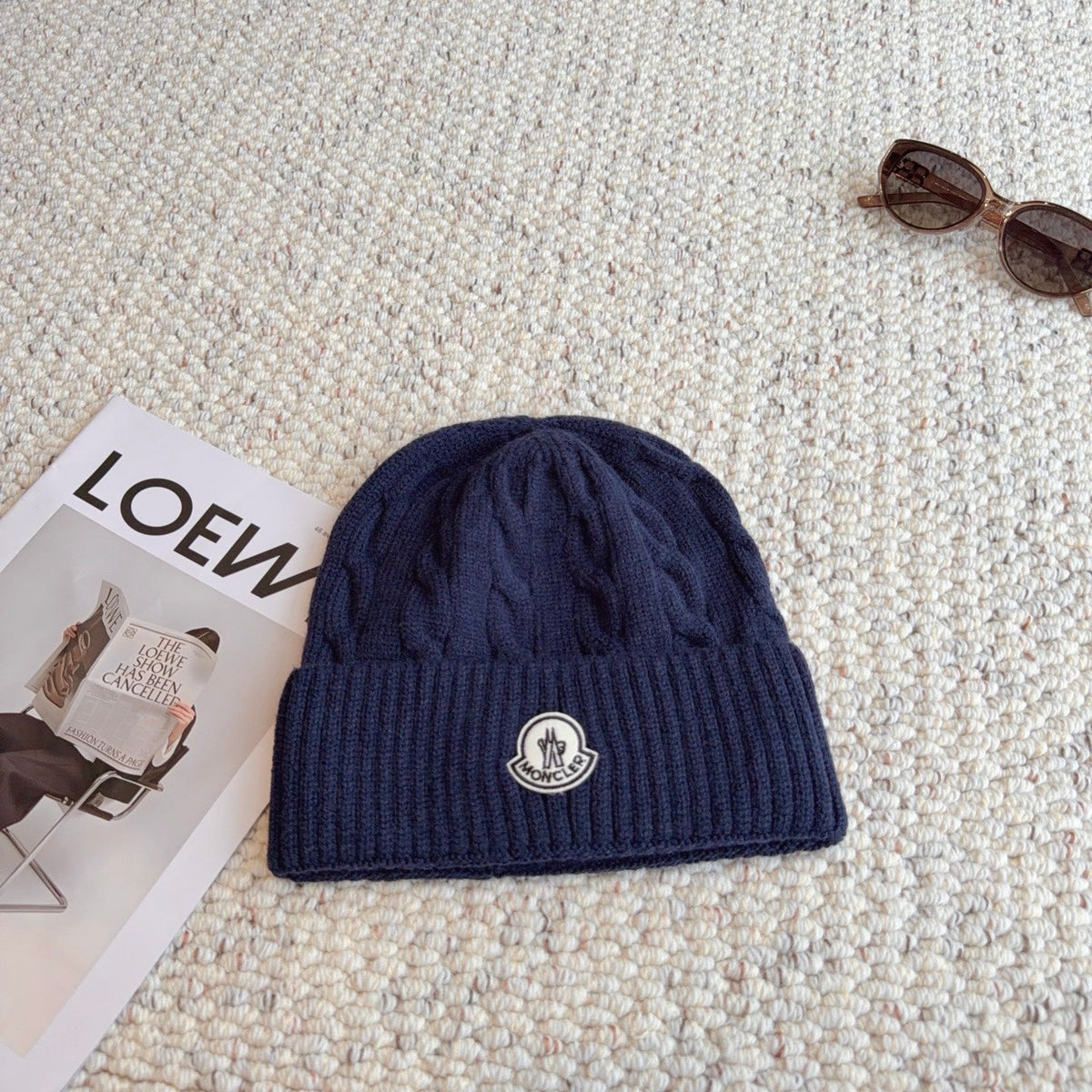 Moncler Cable Knit Beanie - image 7