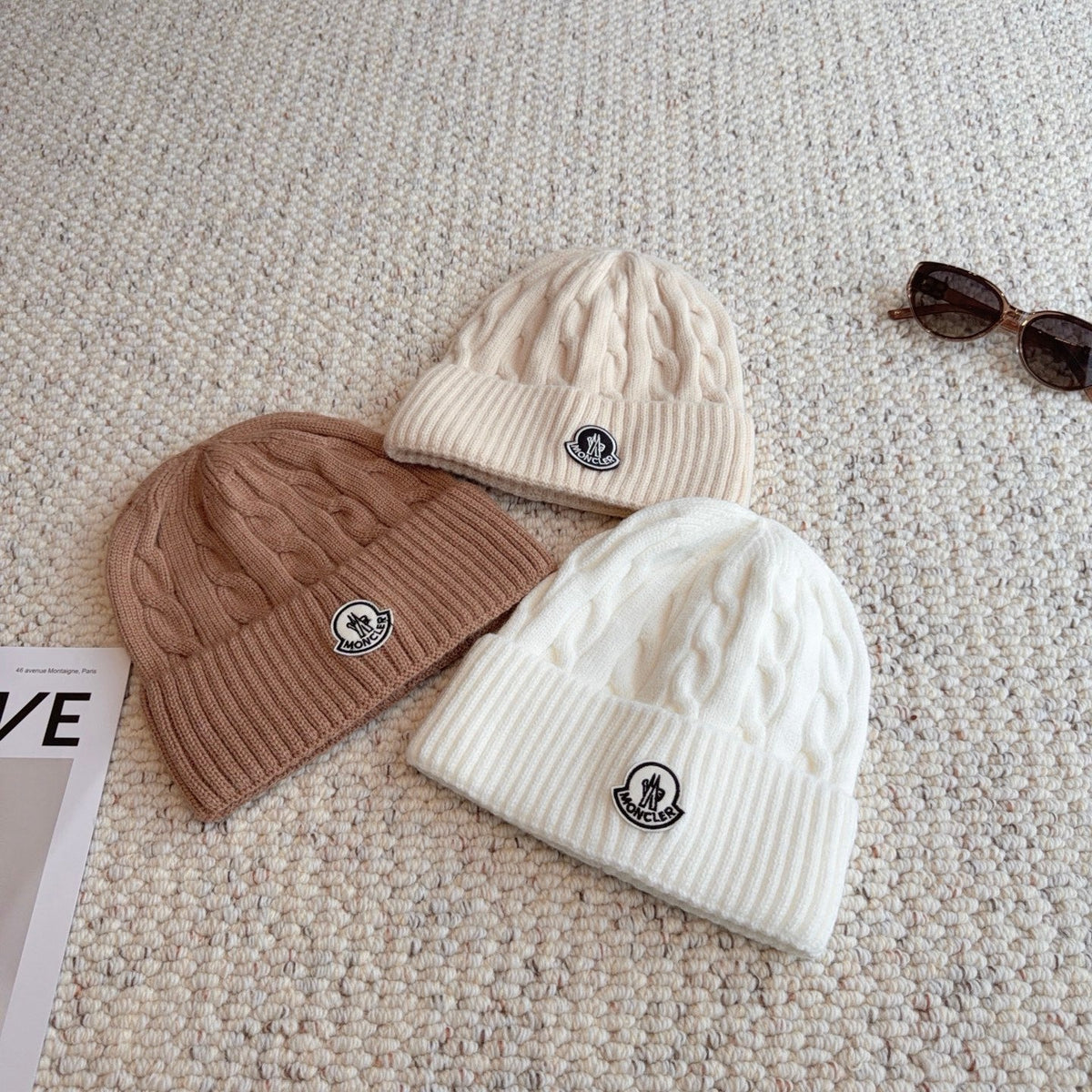 Moncler Cable Knit Beanie - image 8