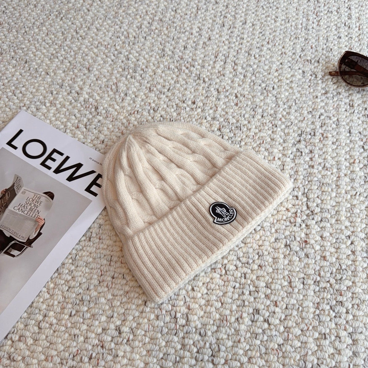 Moncler Cable Knit Beanie - image 3