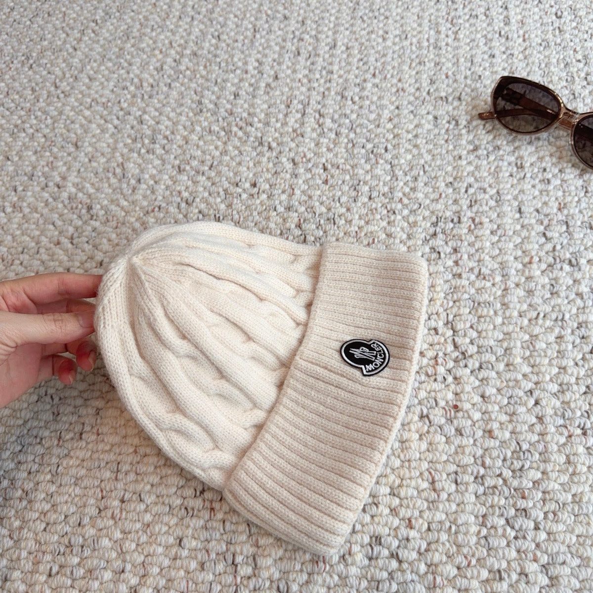 Moncler Cable Knit Beanie - image 6