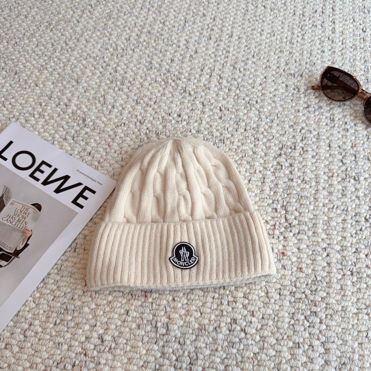 Moncler Cable Knit Beanie - image 7