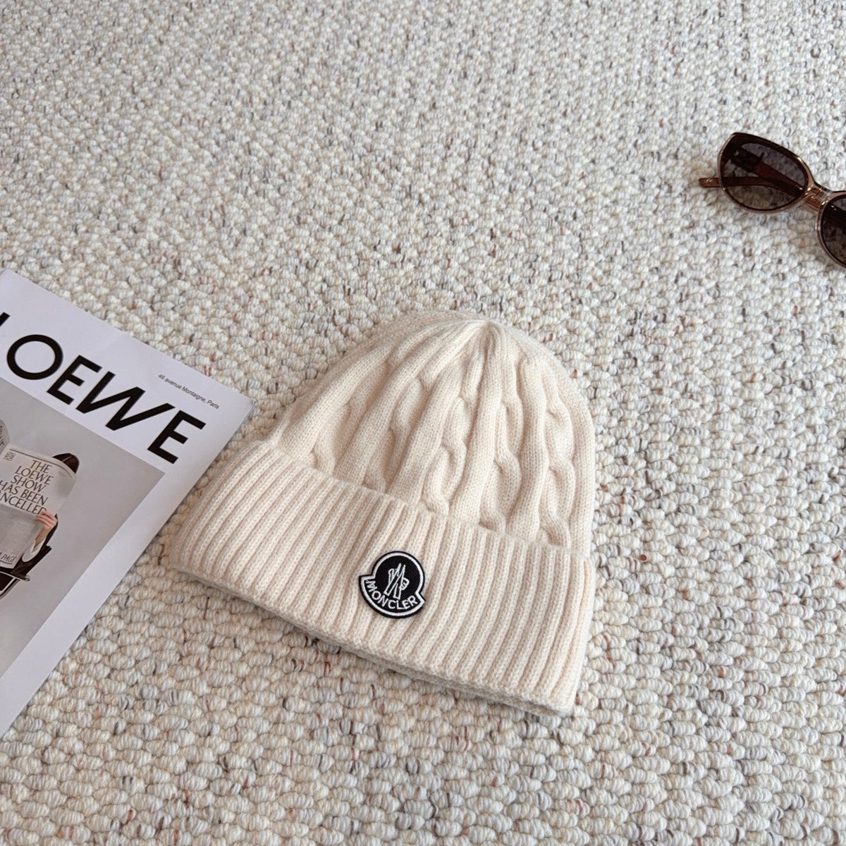 Moncler Cable Knit Beanie - image 5