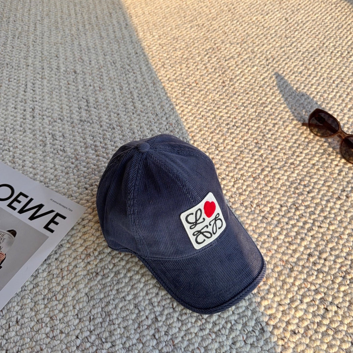 Loewe Corduroy Embroidered Baseball Cap - image 6