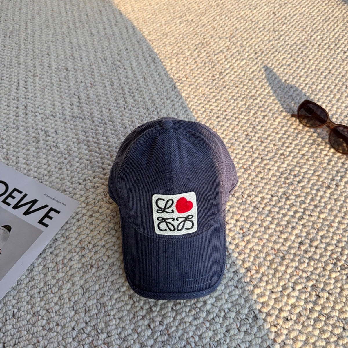 Loewe Corduroy Embroidered Baseball Cap - image 7
