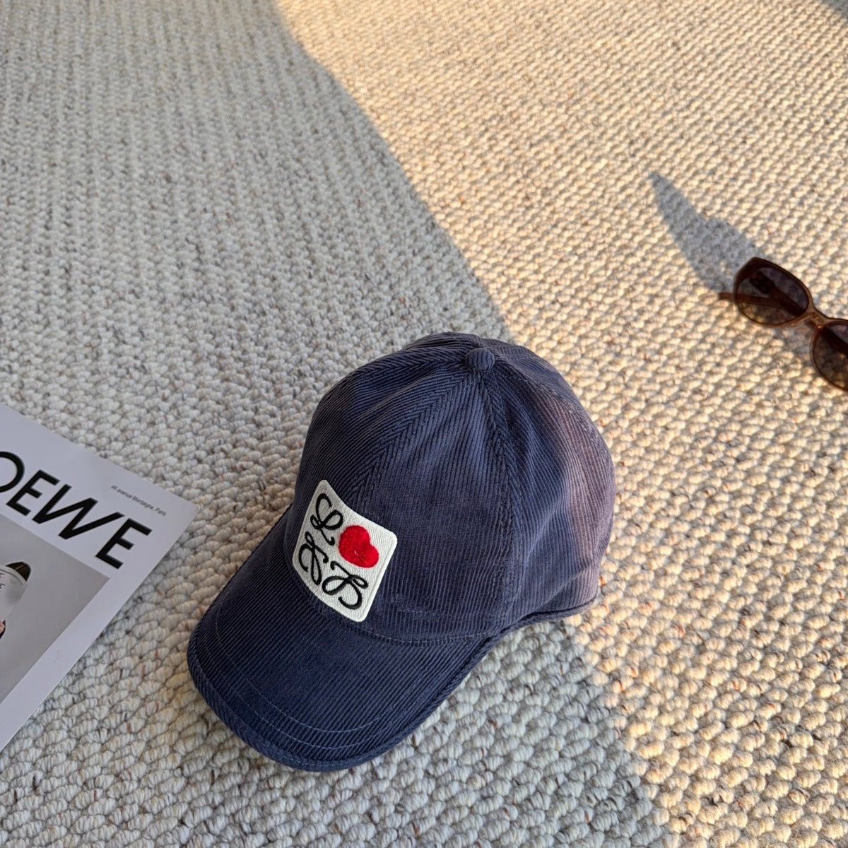 Loewe Corduroy Embroidered Baseball Cap - image 5