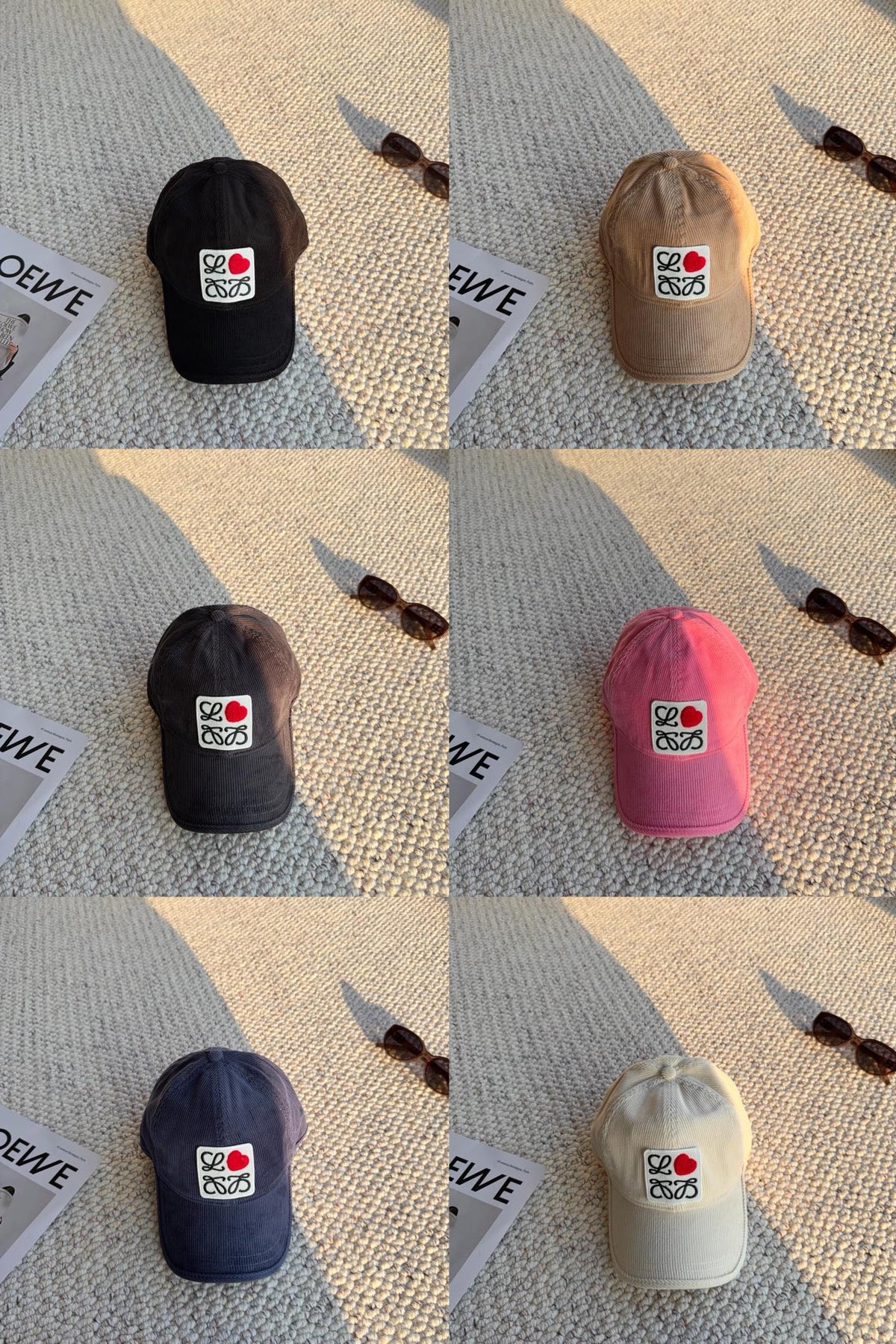 Loewe Corduroy Embroidered Baseball Cap - image 8