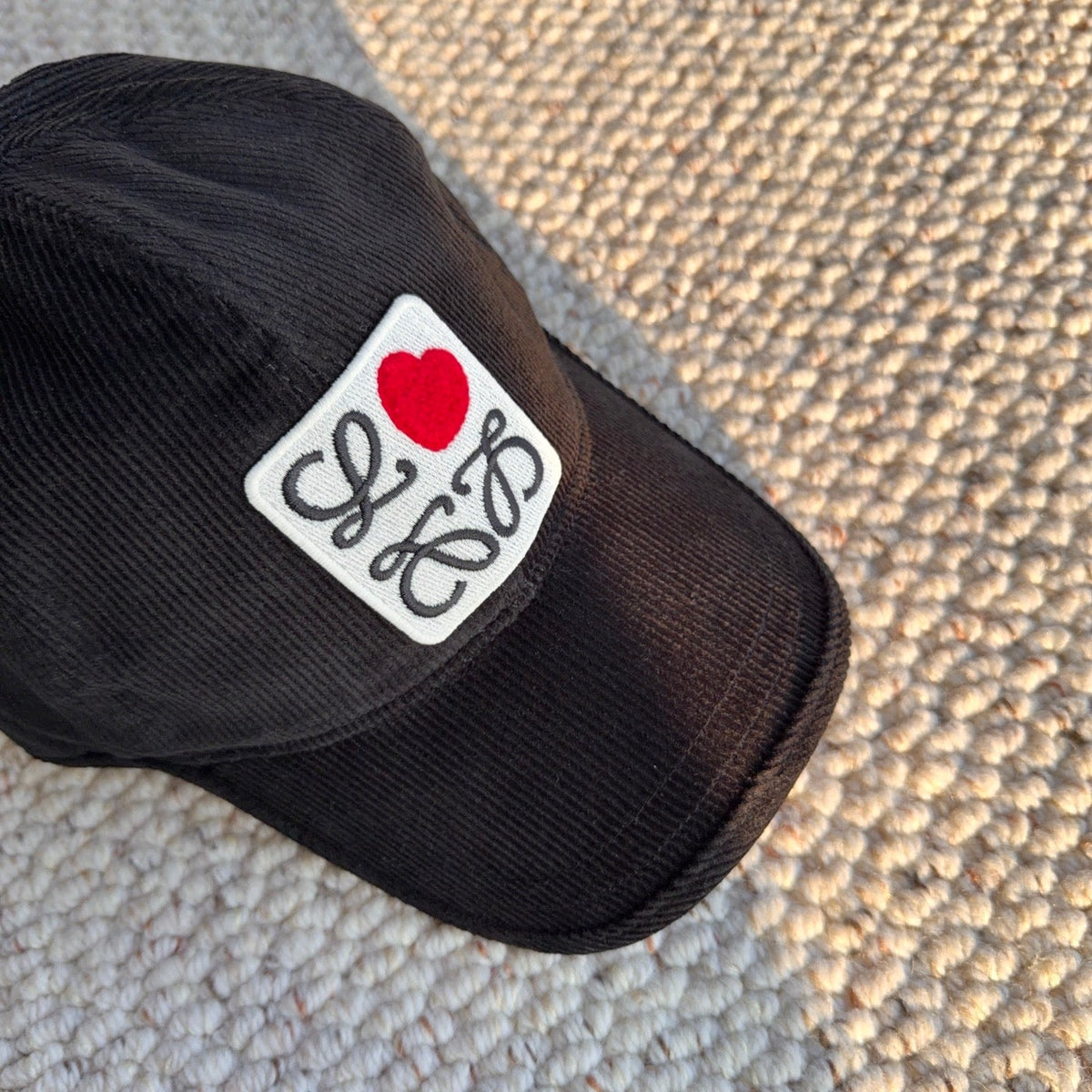 Loewe Corduroy Embroidered Baseball Cap - image 4