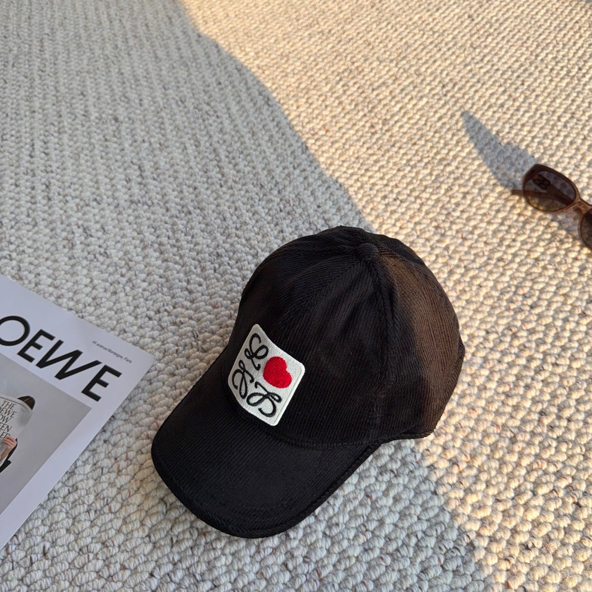 Loewe Corduroy Embroidered Baseball Cap - image 5