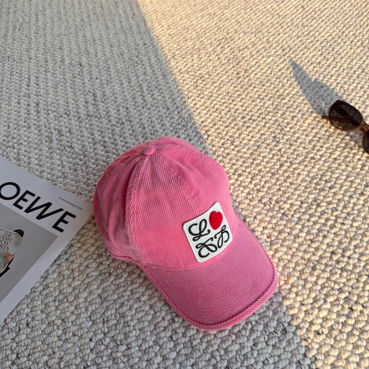 Loewe Corduroy Embroidered Baseball Cap - image 7