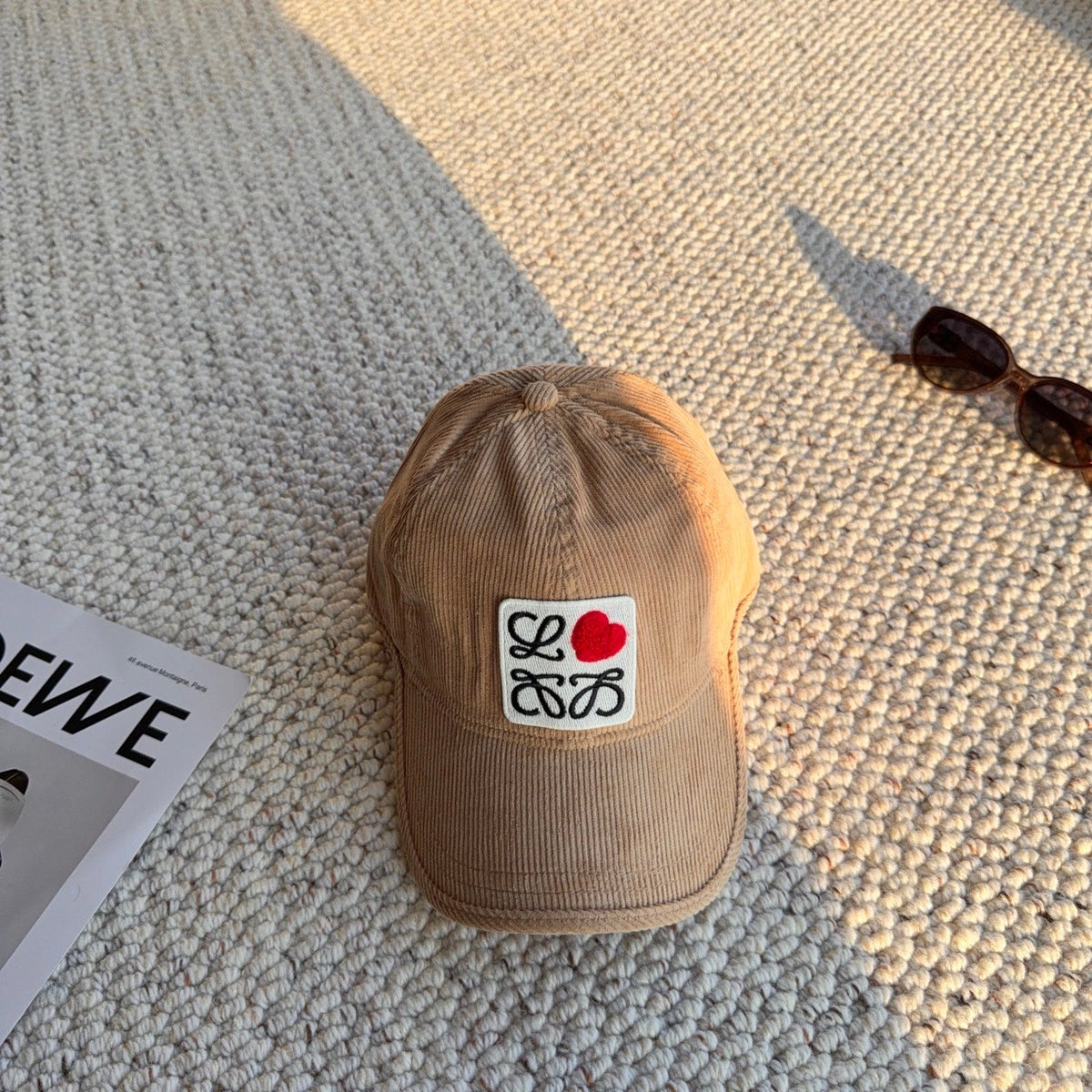 Loewe Corduroy Embroidered Baseball Cap - image 7