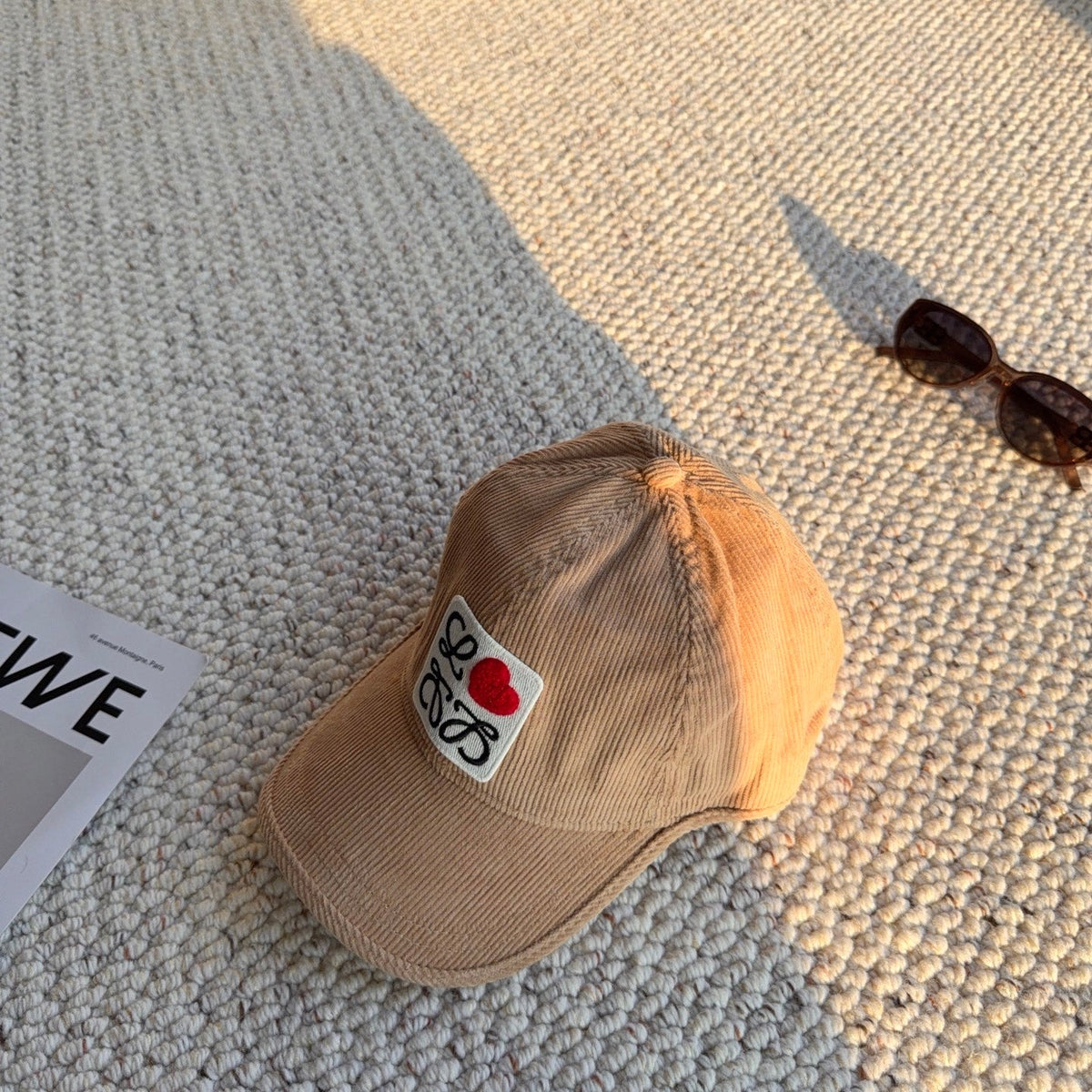 Loewe Corduroy Embroidered Baseball Cap - image 5