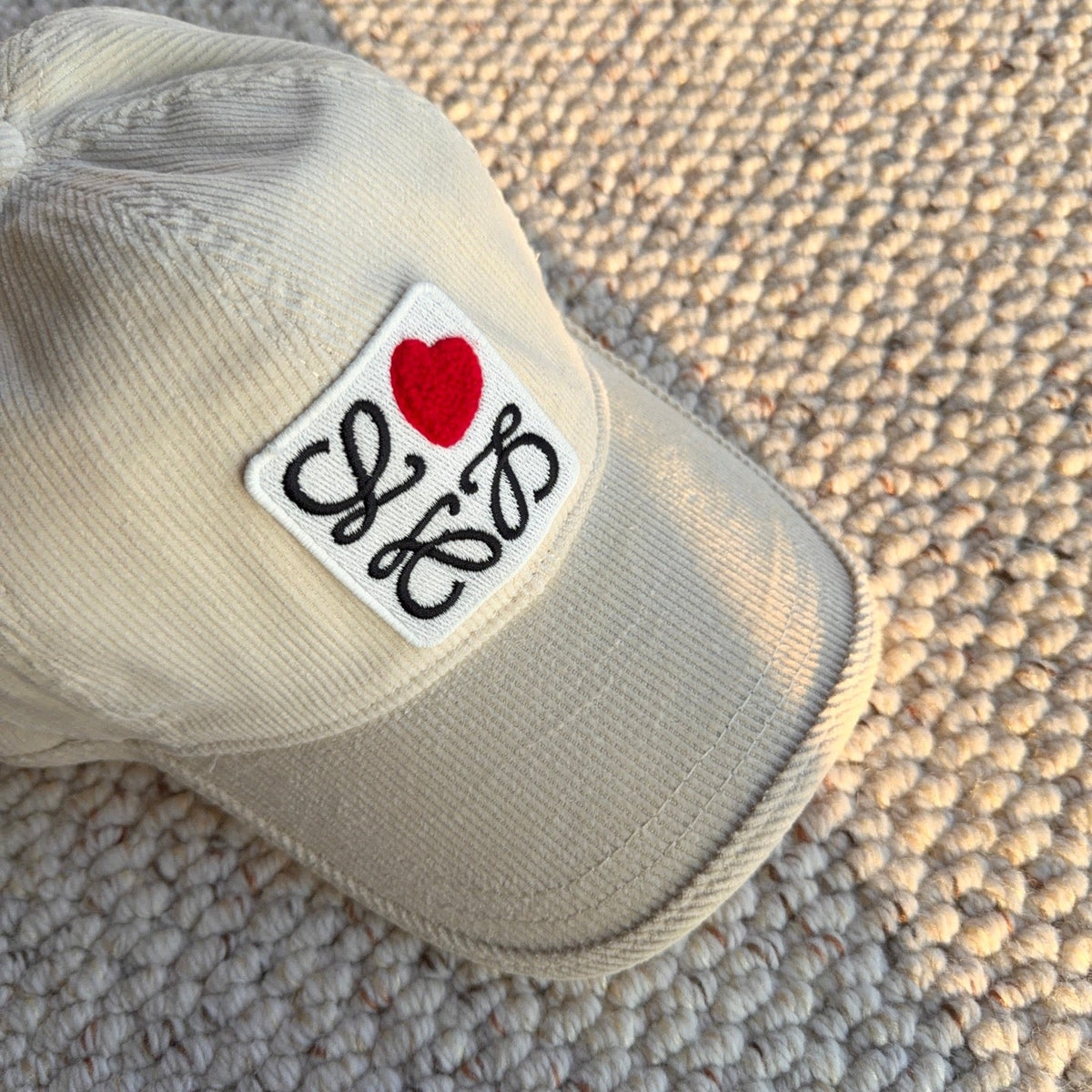 Loewe Corduroy Embroidered Baseball Cap - image 4