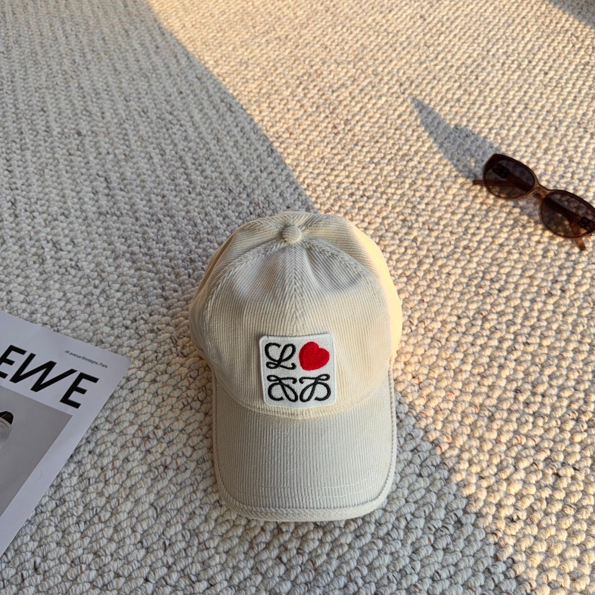 Loewe Corduroy Embroidered Baseball Cap - image 7
