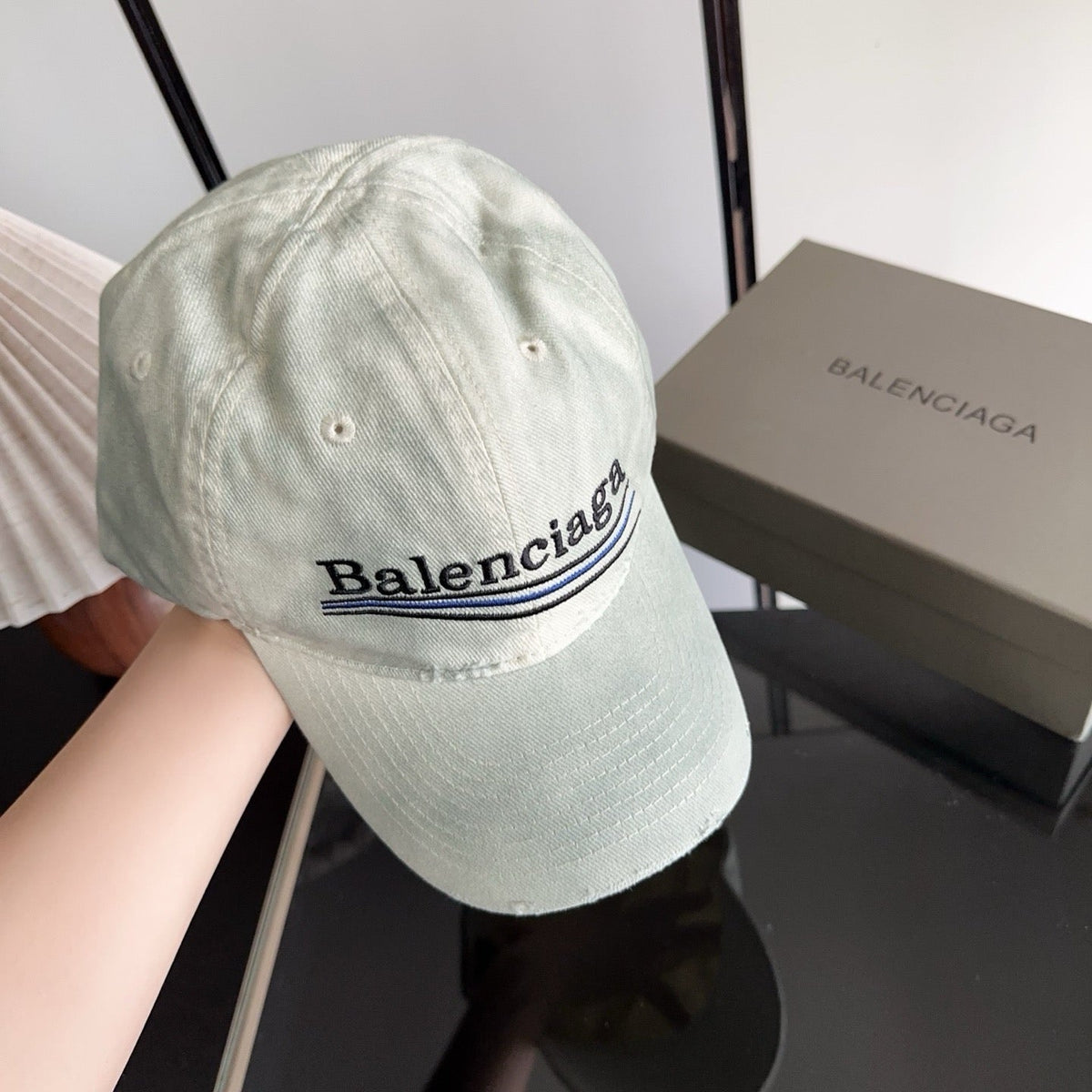 Balenciaga Embroidered Baseball Cap - image 6