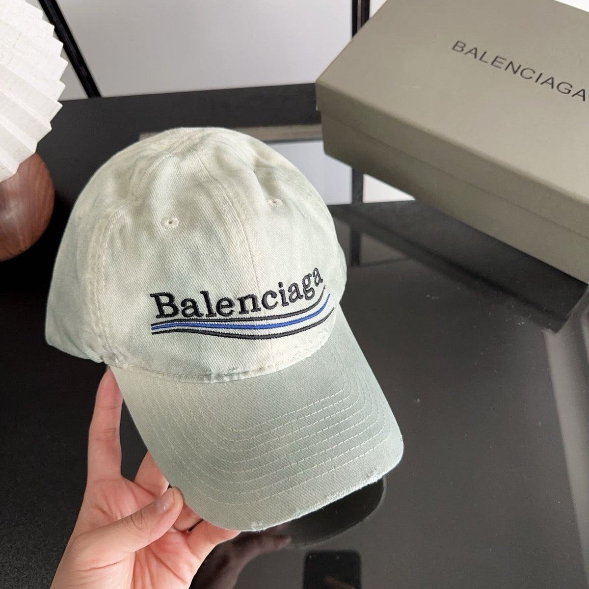 Balenciaga Embroidered Baseball Cap - image 3