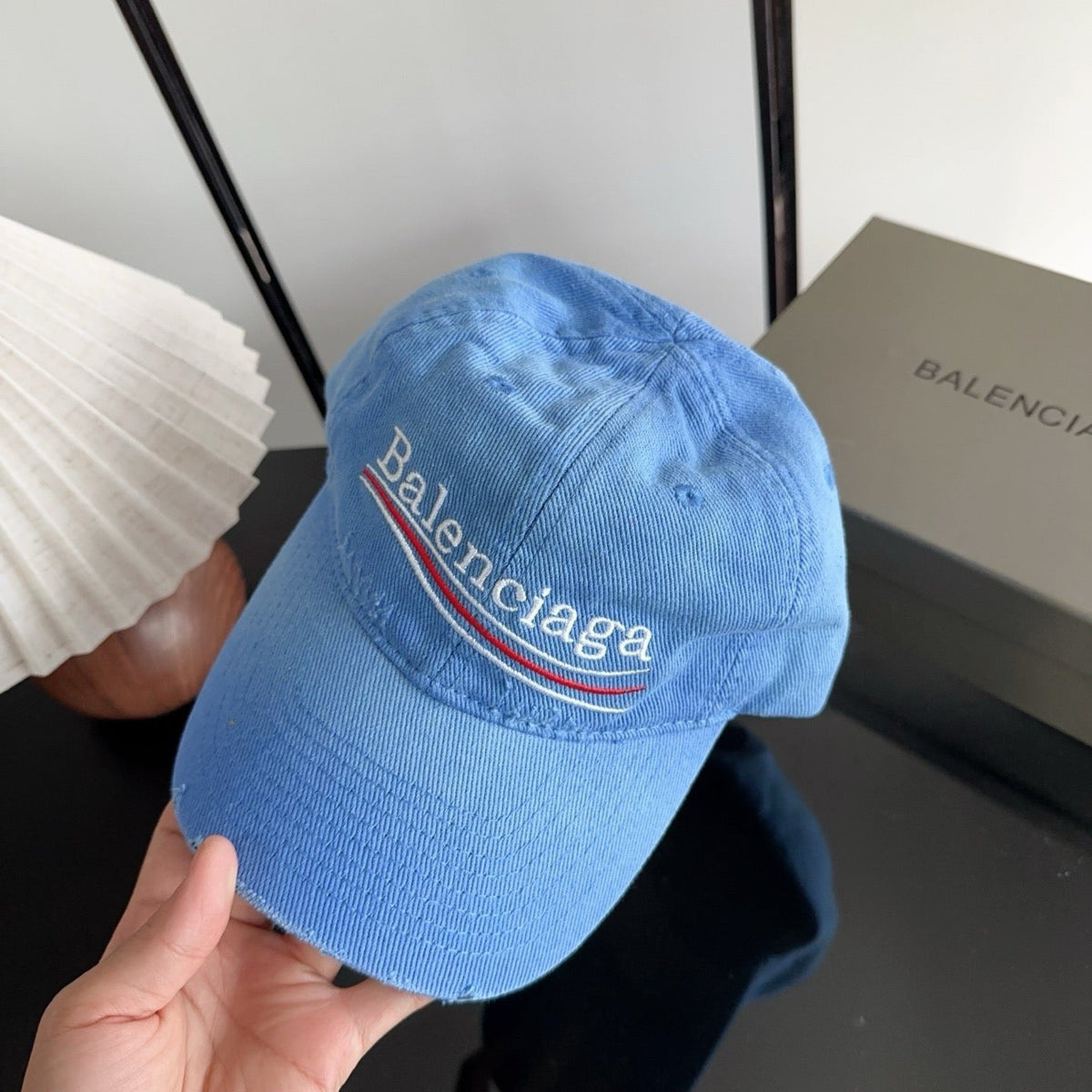 Balenciaga Embroidered Baseball Cap - image 8