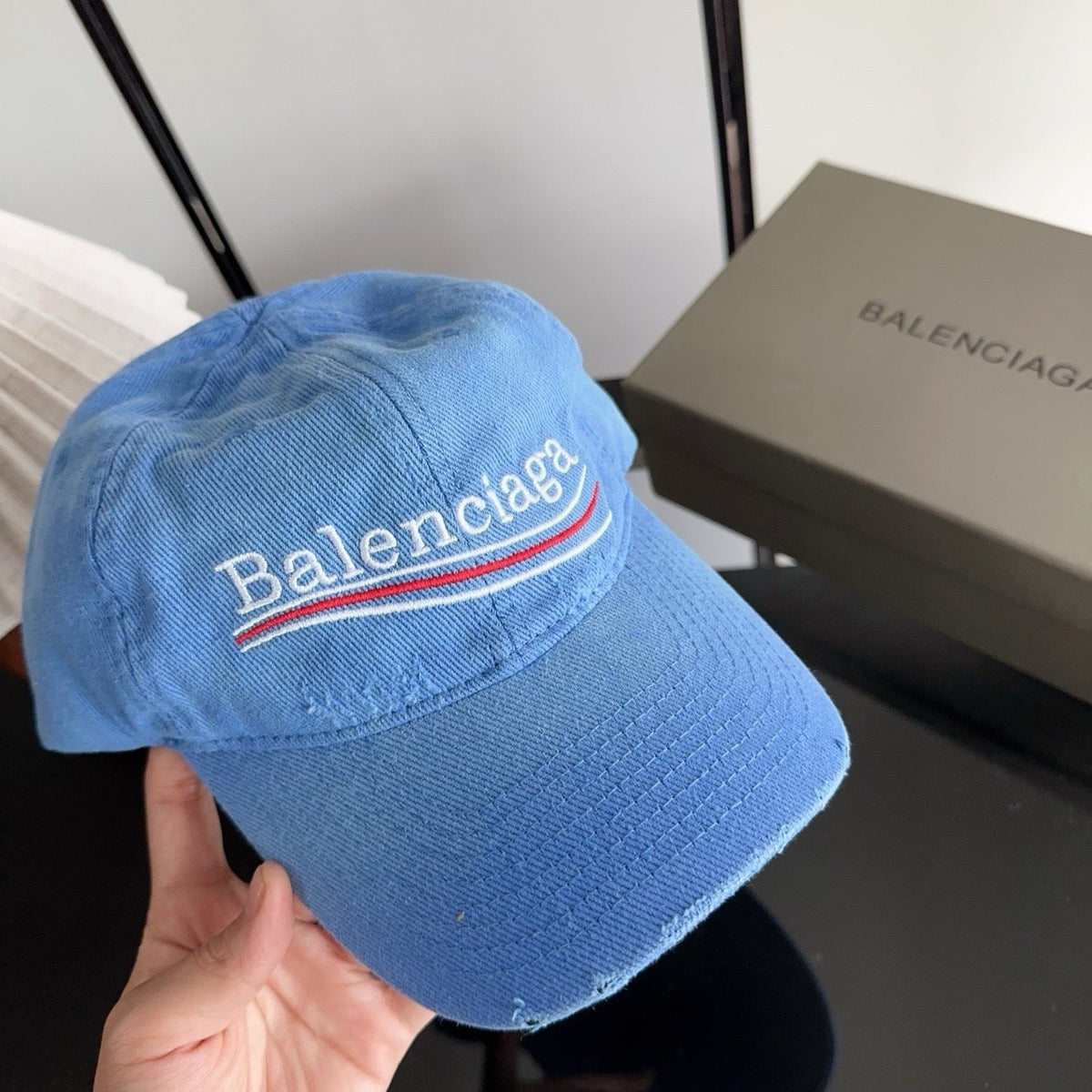Balenciaga Embroidered Baseball Cap - image 4