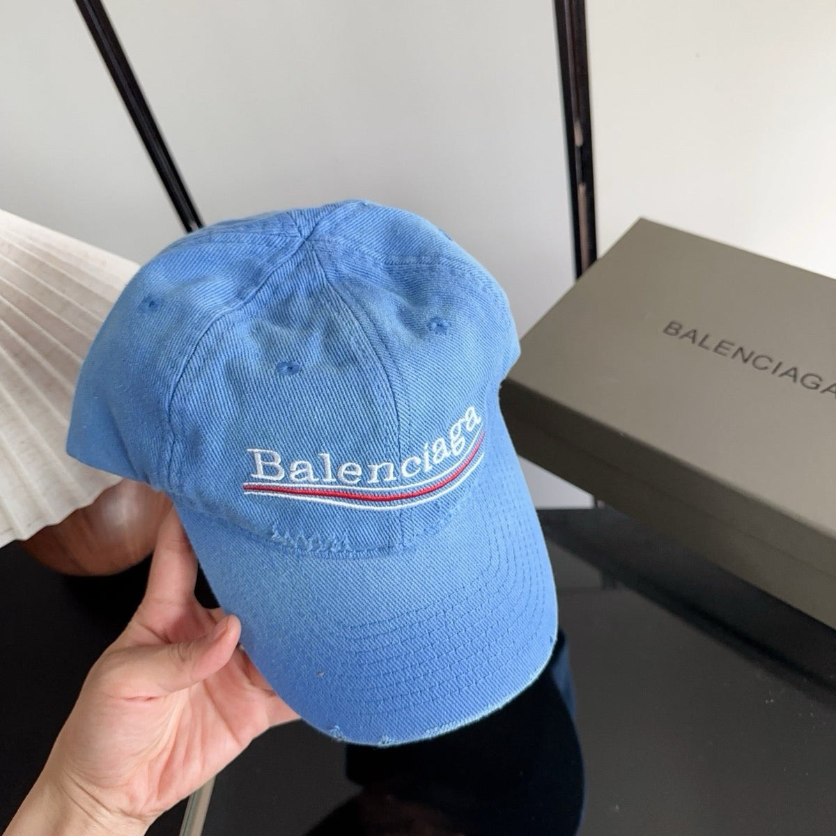 Balenciaga Embroidered Baseball Cap - image 9