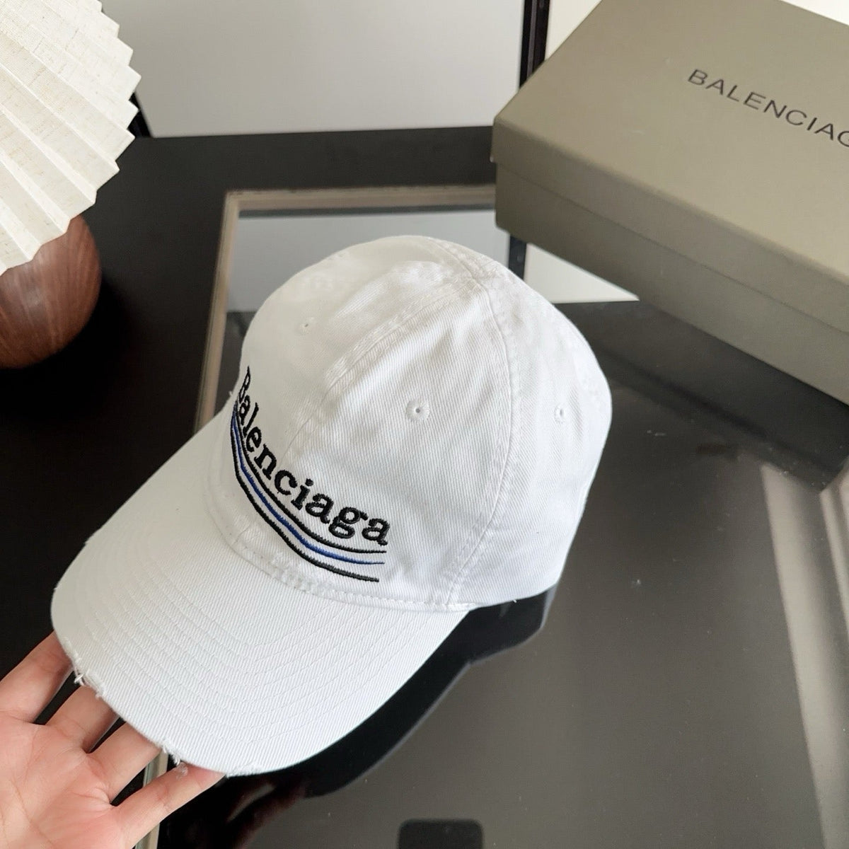 Balenciaga Embroidered Baseball Cap - image 9
