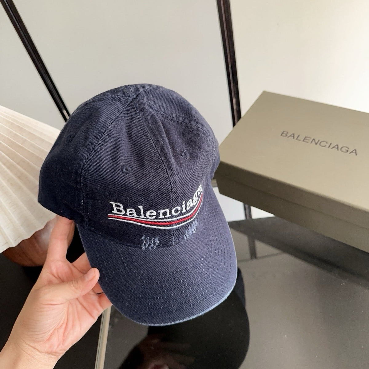 Balenciaga Embroidered Baseball Cap - image 5