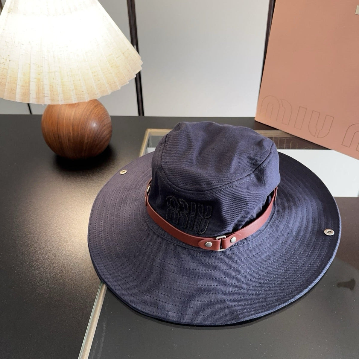Miu Miu Embroidered Bucket Hat - image 7