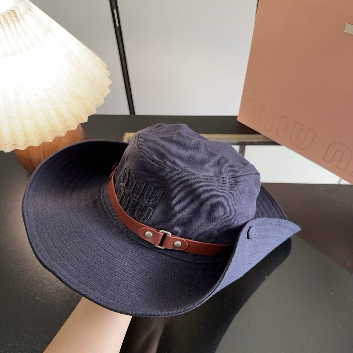 Miu Miu Embroidered Bucket Hat - image 3