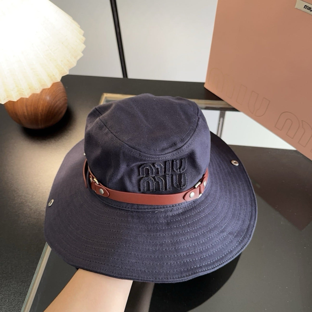 Miu Miu Embroidered Bucket Hat - image 8