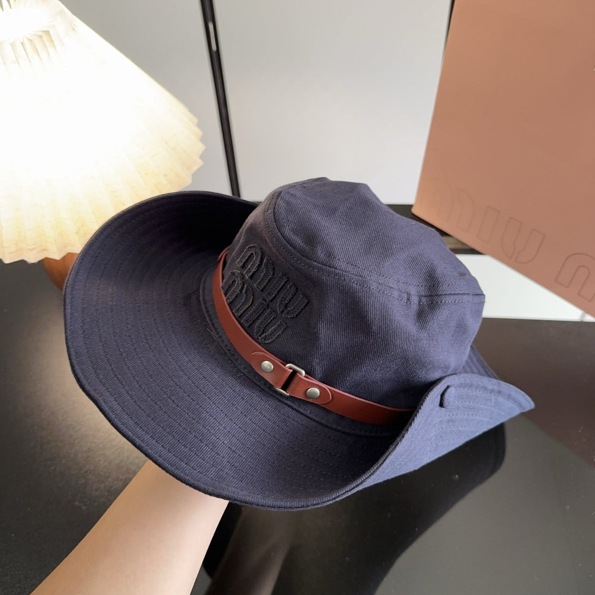Miu Miu Embroidered Bucket Hat - image 5