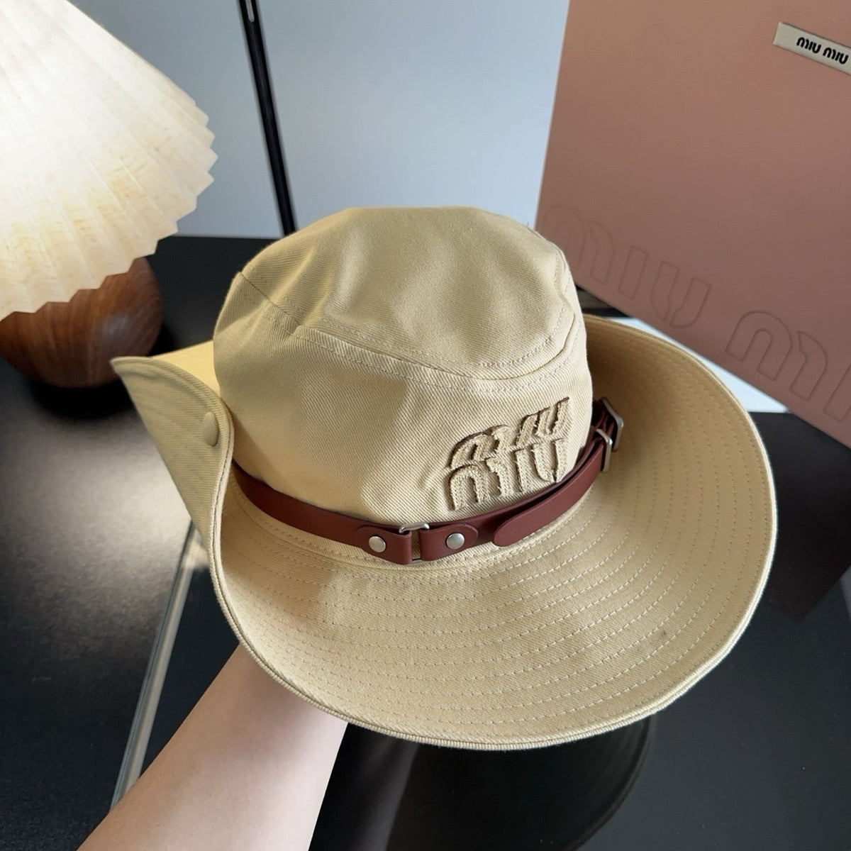 Miu Miu Embroidered Bucket Hat - image 6