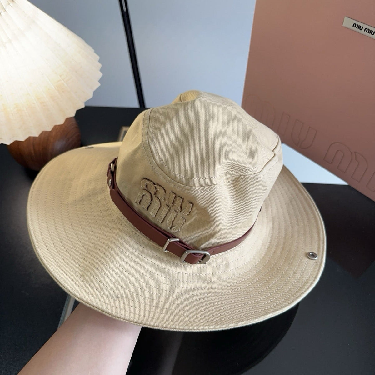 Miu Miu Embroidered Bucket Hat - image 8