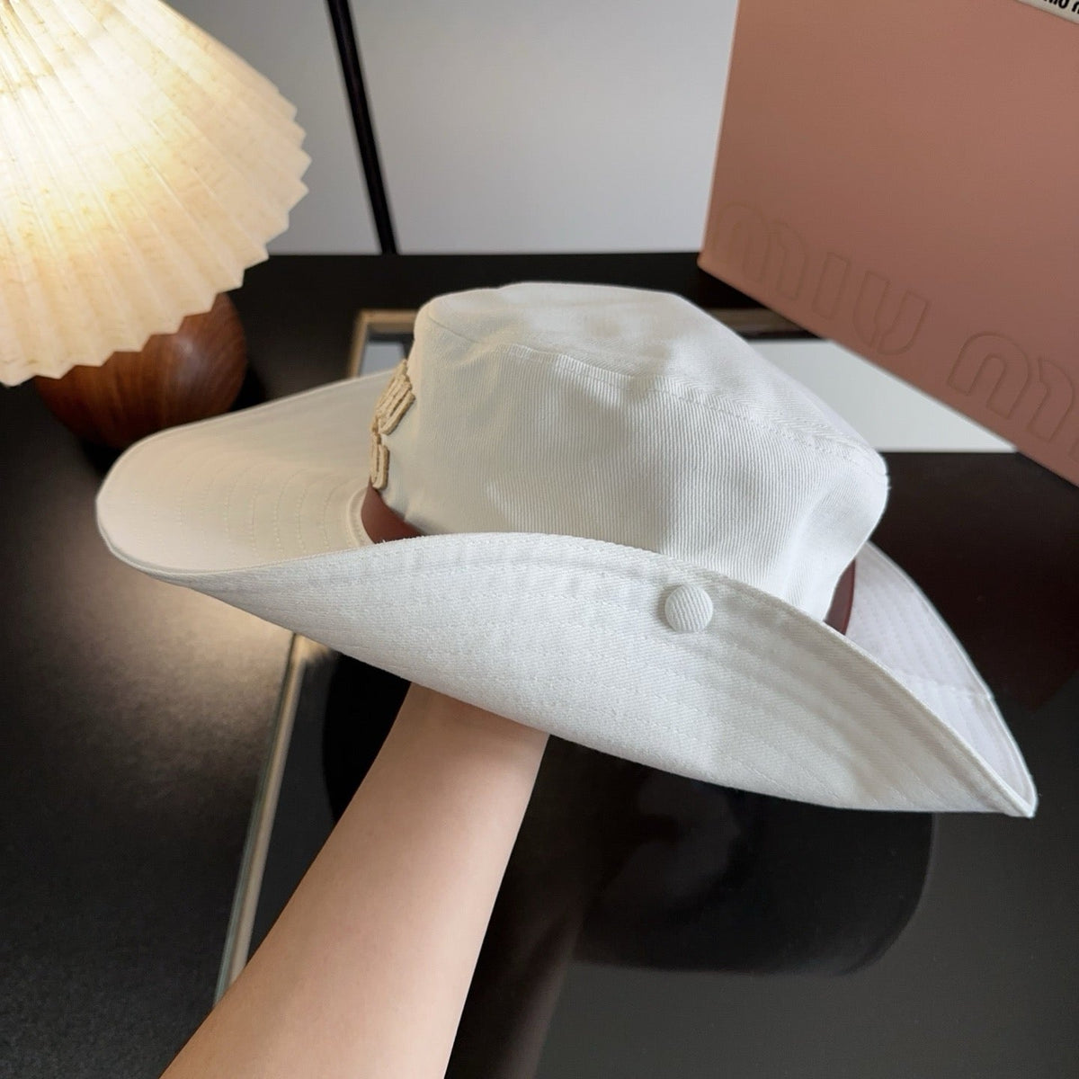 Miu Miu Embroidered Bucket Hat - image 4