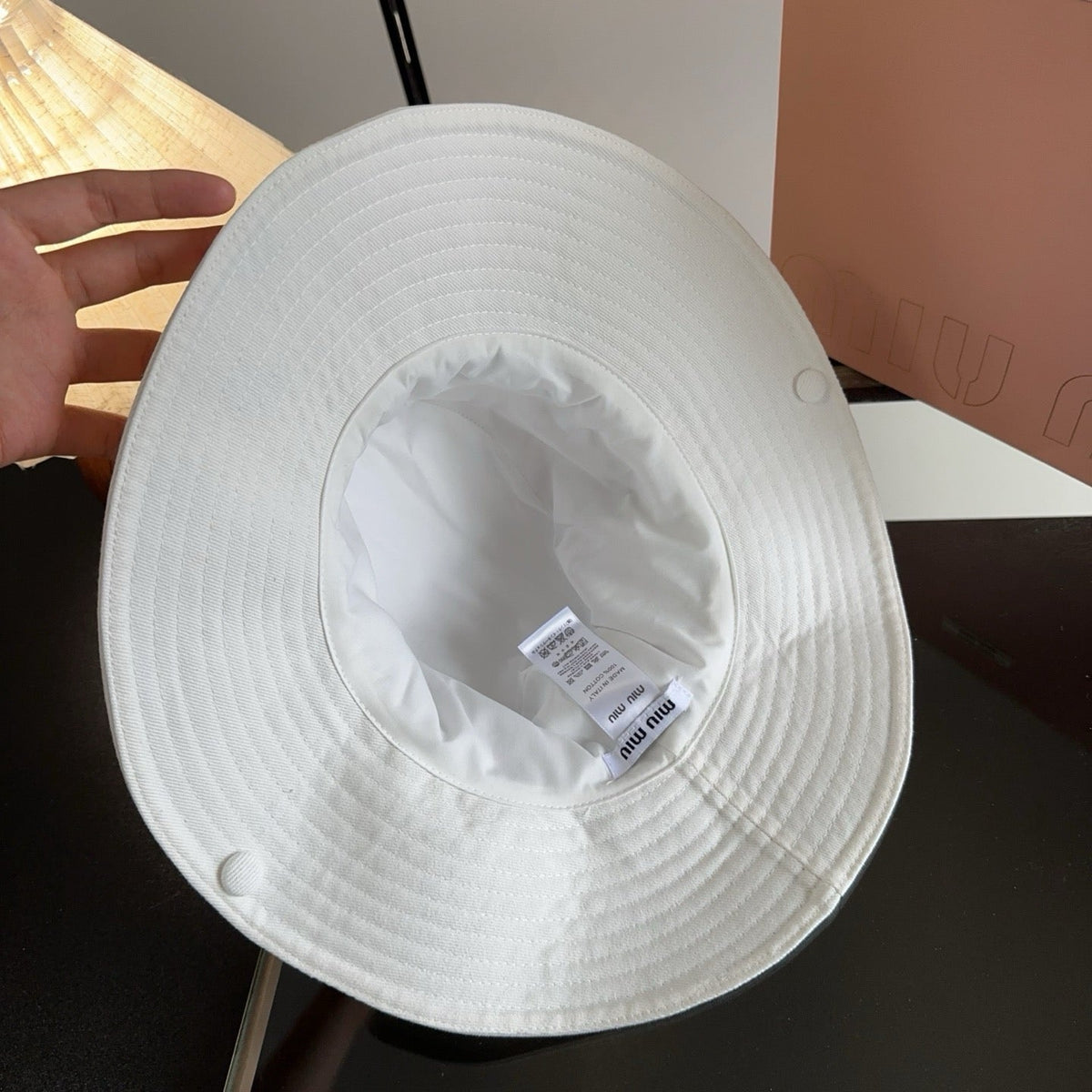 Miu Miu Embroidered Bucket Hat - image 9