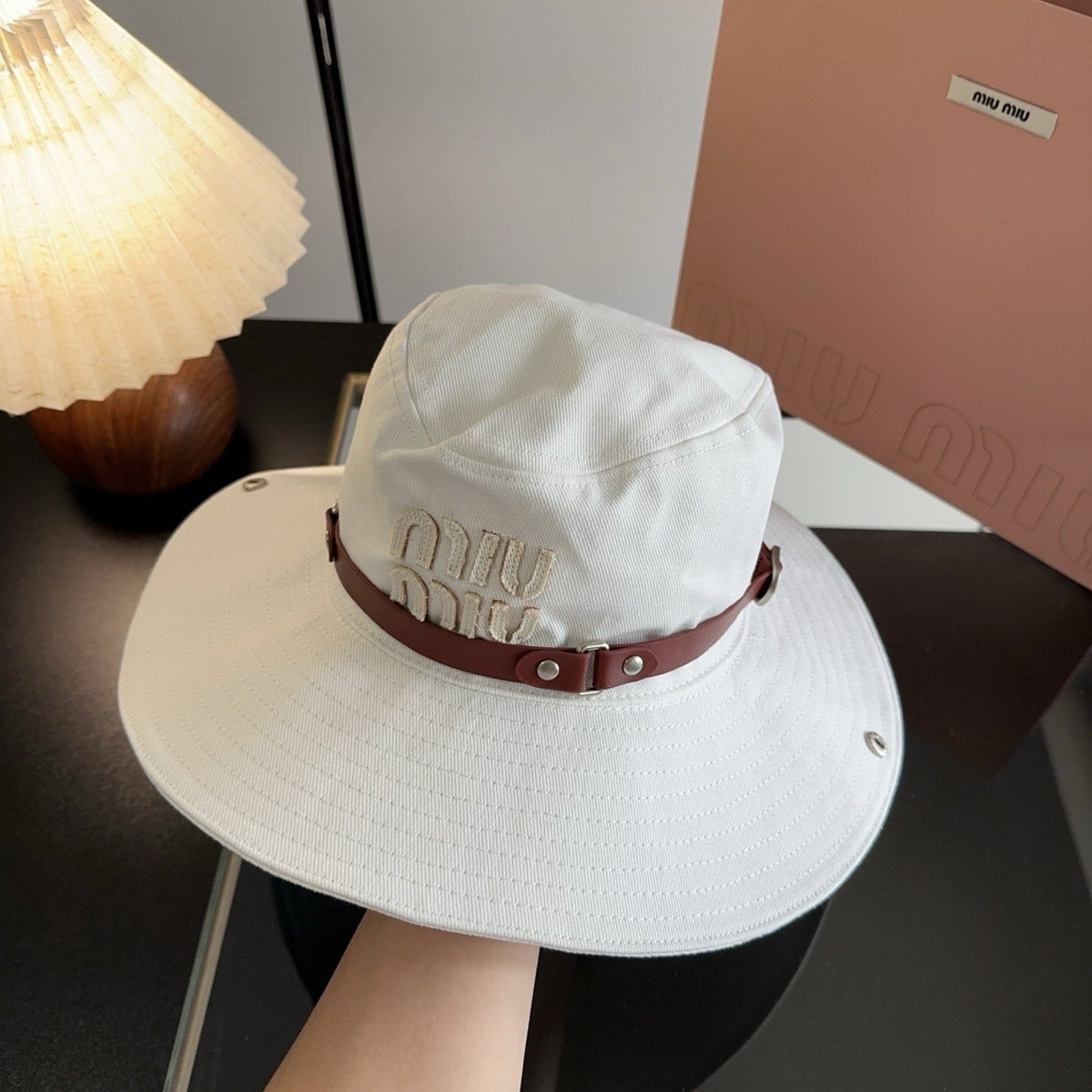 Miu Miu Embroidered Bucket Hat - image 7