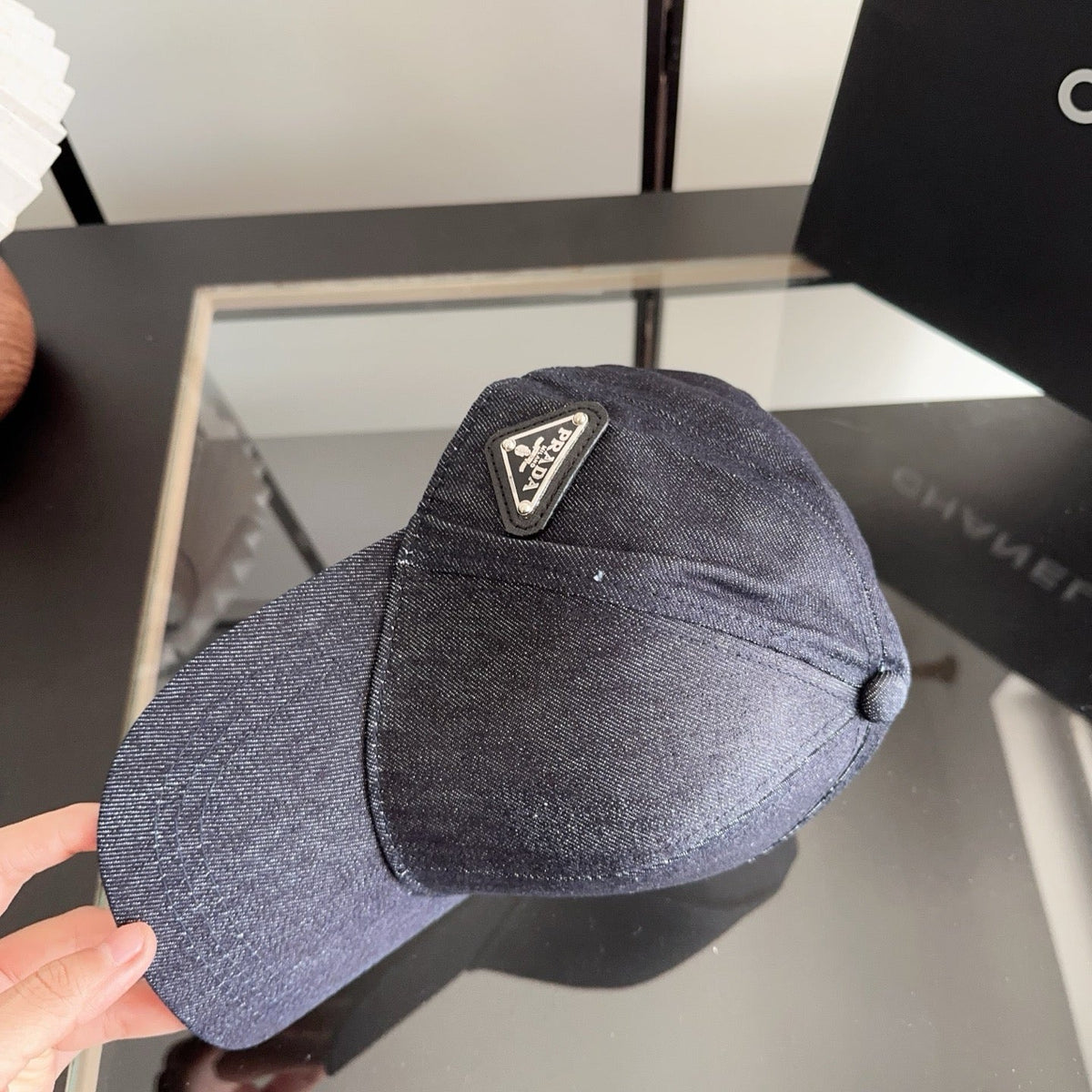Prada Embroidered Baseball Cap - image 3