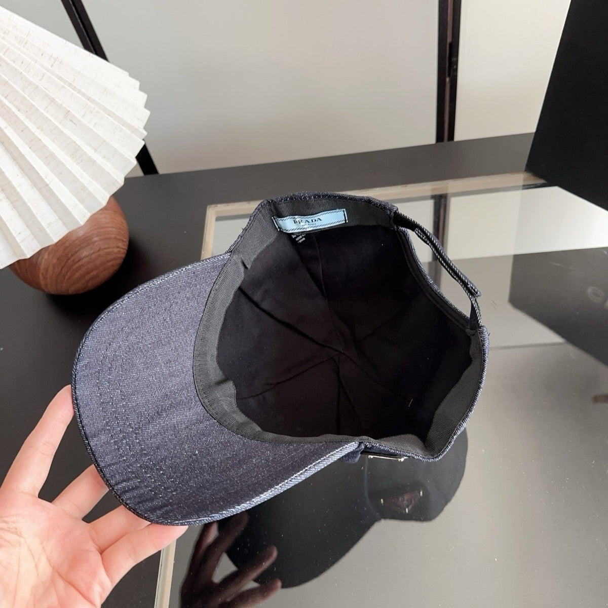 Prada Embroidered Baseball Cap - image 8