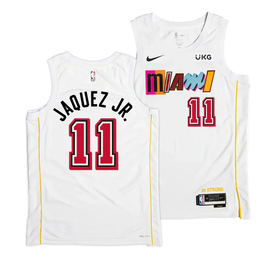 Jaime Jaquez Jr Miami heat Jersey