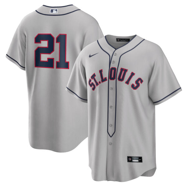 Lars Nootbaar St. Louis Cardinals Rickwood Classic Jersey - Gray