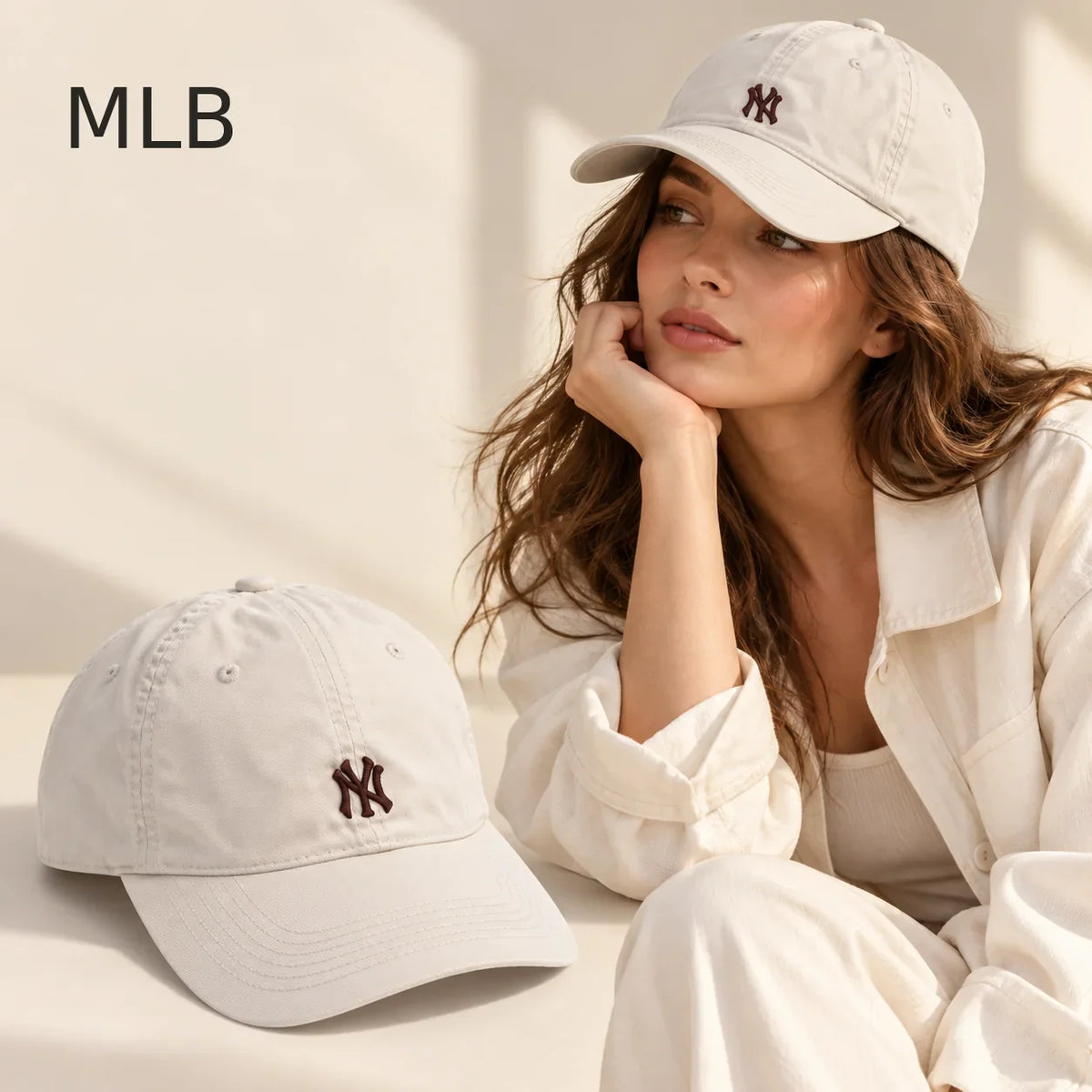 MLB Embroidered Baseball Cap - image 1