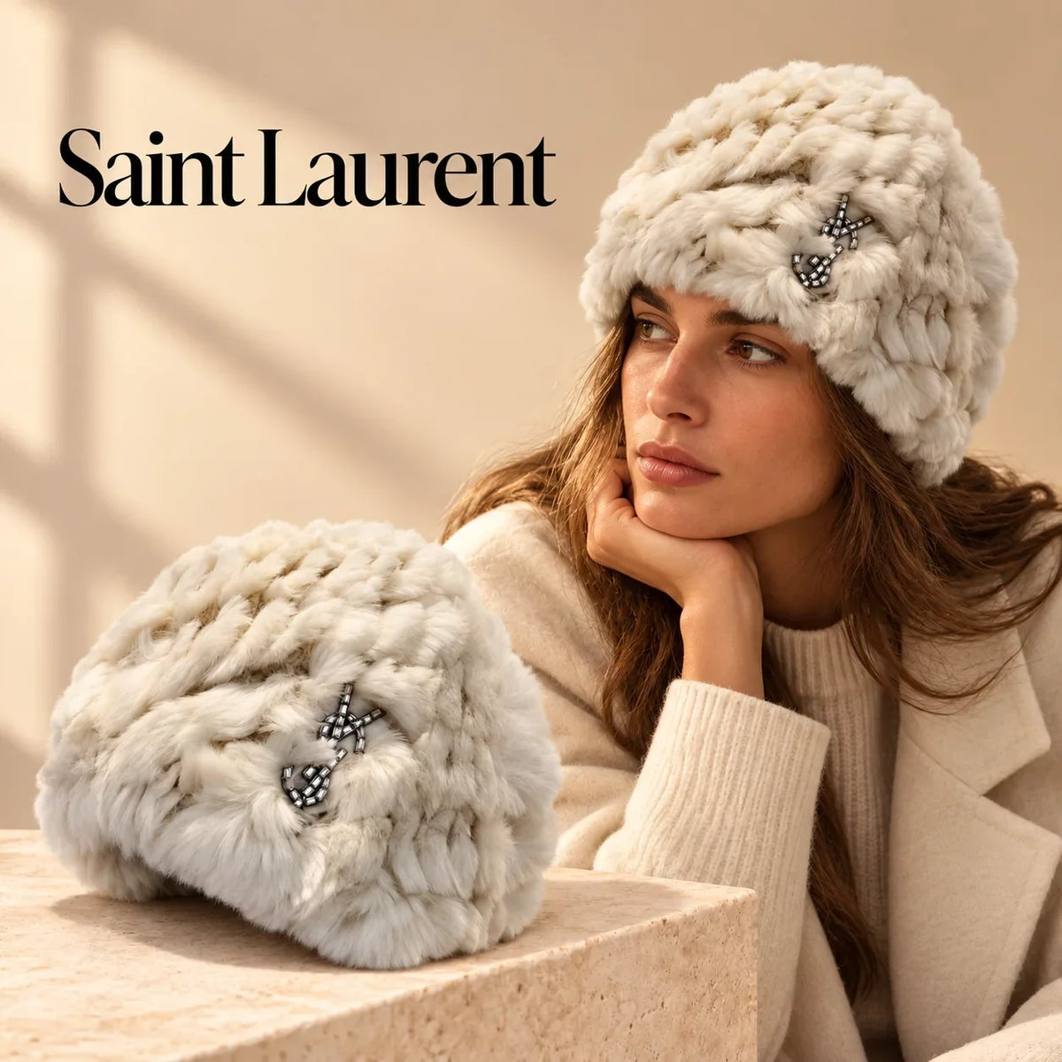 Saint Laurent Knit Beanie - image 1