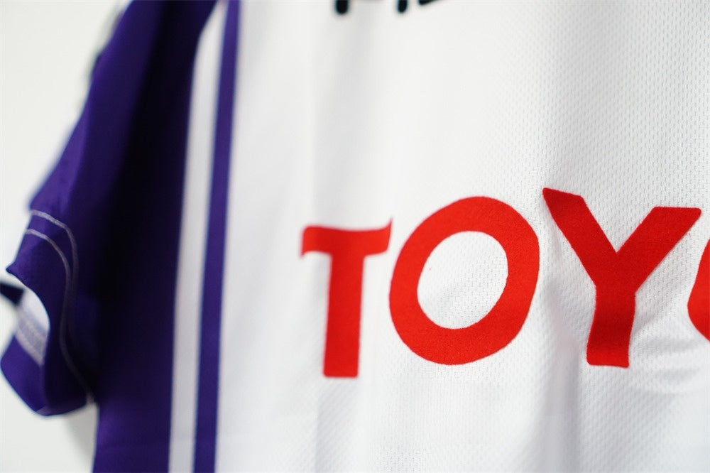 Fiorentina 1999-2000 Away Jersey – White FILA Toyota Champions League Retro Football Shirt | Batistuta Rui Costa